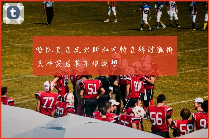哈队直言皮尔斯加内特言辞过激街头冲突后果不堪设想